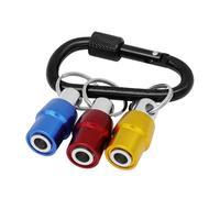 3 Pz 1/4 Pollici Codoli Esagonali Cacciavite Bit Holder Barra Estensione Vite Portachiavi Per Trapano BatchHead Supporto Esagonale