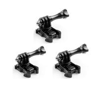 3 pz 360 gradi di rotazione vite girevole montaggio casco cinghia fibbia adattatore supporto supporto per GoPro Hero 12/11/10/9/8/7/6/5 nero, DJI Osmo Action Camera