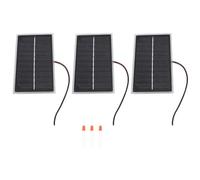 3 pz 4 W Piccoli Pannelli Solari per Energia Solare Mini Celle Solari Fotovoltaico Solare Kit Fai da Te per la Luce Solare Caricatore Del Telefono torcia elettrica