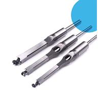 3 Pz 5/16 3/8 1/2 Punte da trapano per fori quadrati per la lavorazione del legno Set di scalpelli per mortasare il legno Kit di punte per scalpelli per mortasa per la lavorazione del legno