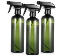 3 Pz 500ml Spruzzino Nebulizzatore Piante, Spruzzino per Piante Nebulizzatore Acqua, Bottiglie Flacone Spray Vuoto, Spray Bottles Plastica Grilletto Spruzzatore per Pulizia Giardino(Verde Scuro)