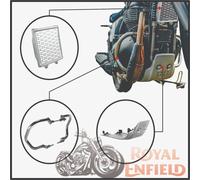 " 3 Pz Accessori Combo Confezione '' Originale Royal Enfield Orso / Interceptor