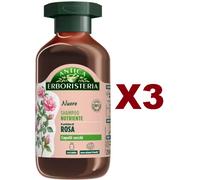 3 PZ ANTICA ERBORISTERIA SHAMPOO NUTRIENTE PROFUMO DI ROSA CAPELLI SECCHI 225ML