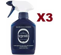 3 PZ ARGENTIL SILVER POLISH SPRAY DETERGENTE 150ML LUCIDA ARGENTO SILVER PLATE