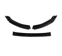 3 Pz Auto Paraurti Anteriore Splitter Labbro Spoiler Per VW Per Golf MK7 2014-2017 Diffusore Della Protezione Copertura Trim Auto Paraurti Spoiler(Nero lucido)