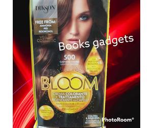 3 pz BLOOM Dikson Tintura Capelli Trattamento Rigenerante N°500 Castano Chiaro