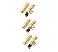 3 Pz bocchino per sassofono accessori per strumenti musicali sassofono contralto strumento musicale the sound tappo per bocchino contralto sostituzioni bocchino sax Metallo Golden HEMOTON