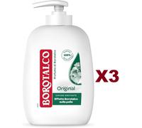 3 PZ BOROTALCO SAPONE LIQUIDO ORIGINAL 250ML