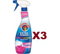 3 PZ CHANTECLAIR EXTRA POWER SGRASSATORE MILLEMACCHIE PRETRATTANTE SPRAY 500ML