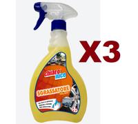 3 PZ CHIARO LUCE SGRASSATORE AGRUMI SPRAY 750ML RIMUOVE SPORCO GRASSO E MACCHIE