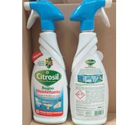 3 CITROSIL HOME PROTECTION BAGNO DISINFETTANTE SPRAY 650ML CON ESSENZE DI AGRUMI