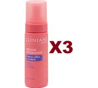3 PZ CLINIANS MOUSSE DETERGENTE CON ESTRATTO DI COTONE E CAMOMILLA 150ML