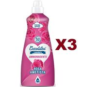 3 PZ COCCOLATEVI LAVANDERIA AMMORBIDENTE SUPER PROFUMANTE ROSA AMETISTA 1250ML