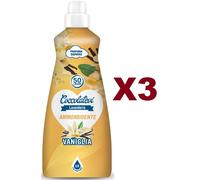 3 PZ COCCOLATEVI LAVANDERIA AMMORBIDENTE SUPER PROFUMANTE VANIGLIA 1250ML