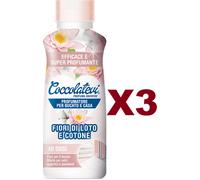 3 PZ COCCOLATEVI PROFUMATORE PER BUCATO E CASA FIORI DI LOTO E COTONE 250ML