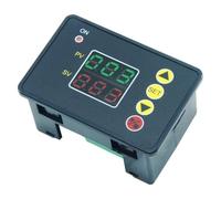 3 pz DC12V/24V AC110-220V Timer digitale programmabile Interruttore di ritardo Doppio display LED Modulo di controllo relè Controller 0-999(AC110-220V)
