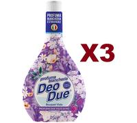 3 PZ DEO DUE PROFUMA BIANCHERIA E STIRAFACILE BOUQUET VIOLA 250ML