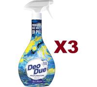 3 PZ DEO DUE PROFUMATORE AMBIENTI INFINITO BLU 600ML