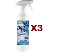 3 PZ DEO DUE PROFUMATORE TALCATO BIFASE NEUTRALIIZA ED ELIMINA ODORI SPRAY 500ML