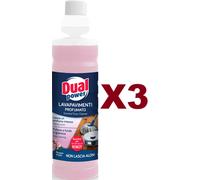 3 PZ DUAL POWER LAVAPAVIMENTI PROFUMATO PER ROBOT IGIENIZZA NO ALONI 1 LT