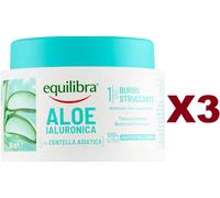 3 PZ EQUILIBRA BURRO STRUCCANTE ALOE IALURONICA CON CENTELLA ASIATICA 80ML