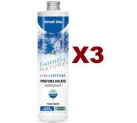 3 PZ ESSENTIA NATURE PROFUMA BUCATO IGIENIZZANTE PETALI BLU LINEA INTENSE 250ML