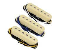 3 pz Flat Top Pole Pezzi Vintage Alnico 5 Single Coil Pickup Pickup per chitarra 50/50/52mm Set Pickup Strumento Chitarra