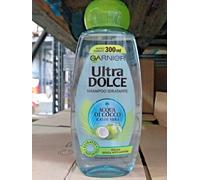 12 pz Garnier Ultra Dolce Shampoo Idratante Acqua di Cocco & Aloe Vera 300ml
