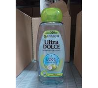 12 pz Garnier Ultra Dolce Shampoo Idratante Acqua di Cocco & Aloe Vera 300ml