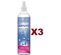 3 PZ GOCCIA PER TUTTO SPOLVERA SGRASSA IGIENIZZA E PROFUMA BLU ELISIR 500ML