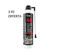 3 PZ GONFIA E RIPARA SPRAY 300ml VMD 44 per RIPARARE PNEUMATICI FORATI AUTO MOTO