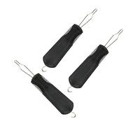 3 Pz Infila Bottoni Impugna Il Gancio Del Bottone Aiutante Con Un Pulsante a Una Mano Vestito Vestiti Strumento Ausiliario Capi Di Abbigliamento Acciaio Inossidabile