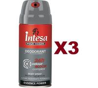 3 PZ INTESA POUR HOMME DEODORANT PARFUME' YLANG YLANG 150ML