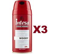 3 PZ INTESA POUR HOMME DEODORANT PARFUME' YLANG YLANG 150ML