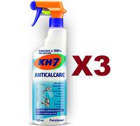 3 PZ. KH-7 SMACCHIATORE DETERSIVO LAVATRICE VESTITI BIANCHI COLORATI 750 ML CAD.