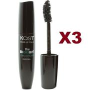 3 PZ KOST MASCARA THE BOOST CURL & VOLUME CIGLIA VOLUME ESTREMO INCURVATURA MAX