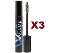 3 PZ KOST MASCARA WOW VOLUME WATERPROOF CIGLIA VOLUMIZZATE E DEFINITE