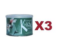 2 PZ KRISTAL ALOE VERA CERETTA DEPILATORIA LIPOSOLUBILE 400ML CERA DEPILAZIONE
