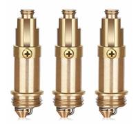3 pz lavandino lavandino lavandino scarico facile pop up click push pop up molla interna ottone tappo bullone