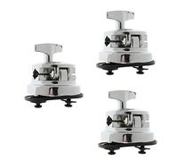 3 Pz Lega di Zinco Drum Holder Piastra di Base Rack Morsetto Tom Drum Staffa di Montaggio per Batteria Kit Accessori