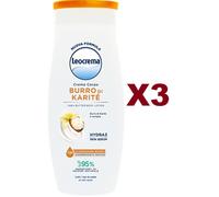 3 PZ LEOCREMA CREMA CORPO SEGRETO D'AMORE 48H IDRATAZIONE INTENSA 250ML
