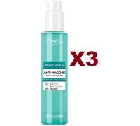 3 PZ L'OREAL PARIS SIERO DETERGENTE ANTIMACCHIA BRIGHT REVEAL 150ML