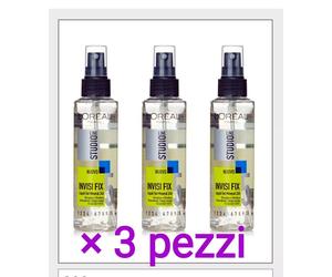 3 pz L'OREAL STUDIO LINE INVISI FIX Liquid Gel 24h 150ml gel liquido spray NUOVO