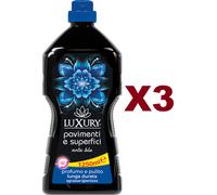 3 PZ LUXURY AMMORBIDENTE PROFUMATO SUPERCONCENTRATO PRIMAVERA 900ML 40 LAV