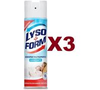 3 PZ LYSOFORM AEROSPRAY MULTISUPERFICI IGIENIZZANTE 200ML
