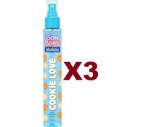 3 PZ MALIZIA BON BONS ACQUA PROFUMATA SPRAY COOKIE LOVE 75ML