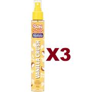 3 PZ MALIZIA BON BONS ACQUA PROFUMATA SPRAY VANILLA CRUSH 75ML