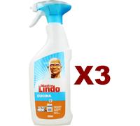 3 PZ MASTRO LINDO CUCINA DETERGENTE MULTIUSO SPRAY 500ML
