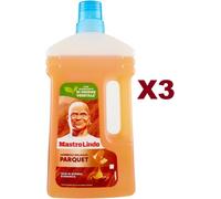 3 PZ MASTRO LINDO PARQUET SUPERFICIE DELICATE OLIO SCORZA D'ARANCIA 930ML