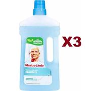 3 PZ MASTRO LINDO SUPERFICI DELICATE MARMO FRAGRANZA FRESCA E DELICATA 930ML